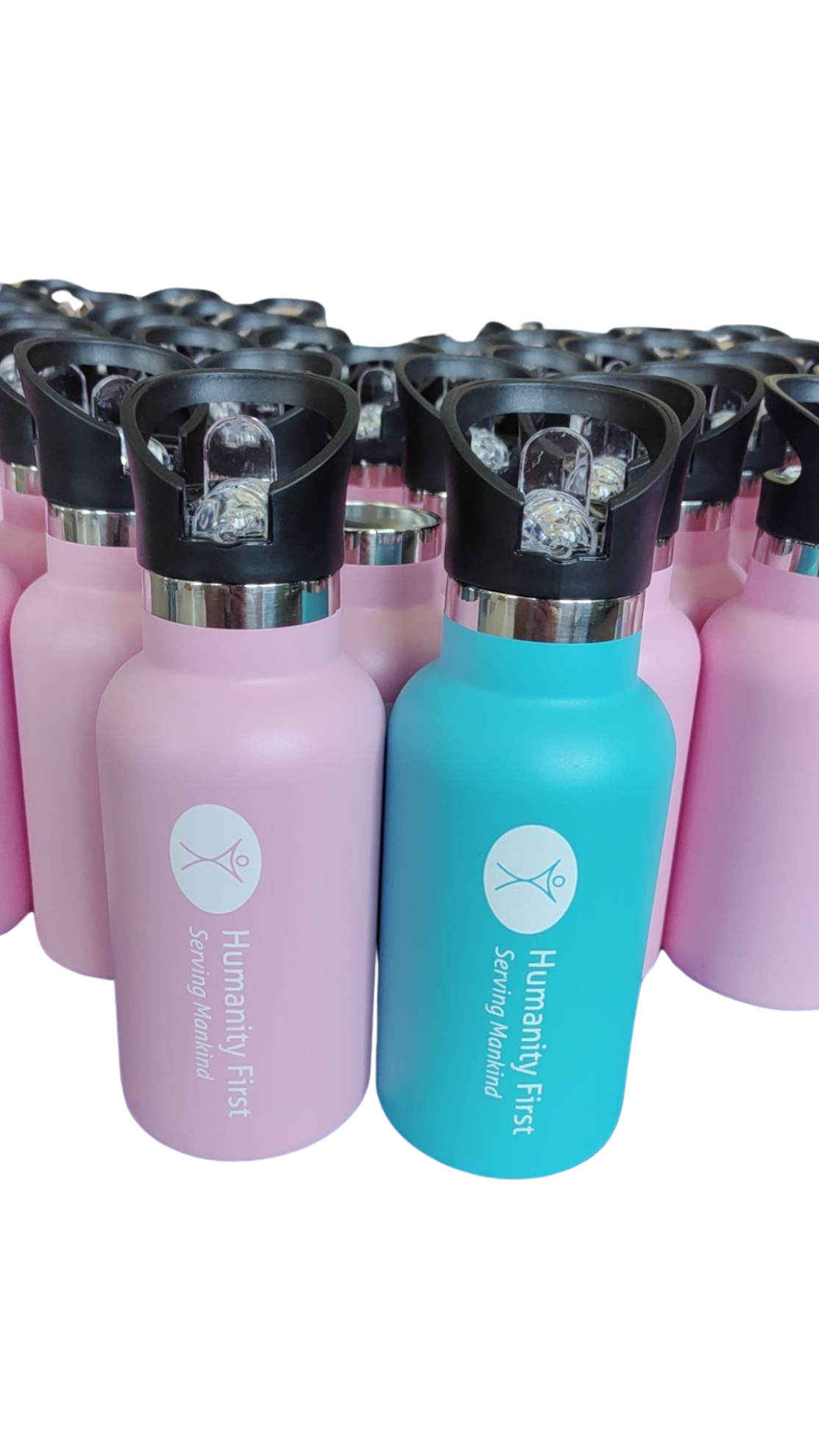 360ml Kids Water Bottle - Pink or Blue